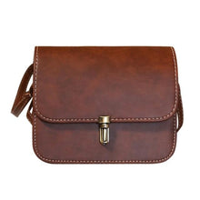Load image into Gallery viewer, Leather Replica Cross-Body Shoulder Purse For Women Coffee