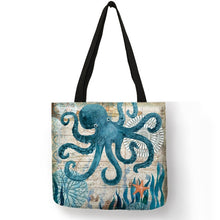 Load image into Gallery viewer, Ocean Graffiti Shoulder Bag for Women
