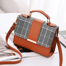 Load image into Gallery viewer, Checkered Business-woman Handbag