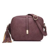 Load image into Gallery viewer, Cross-Body Pu Leather Purse For Women Purple
