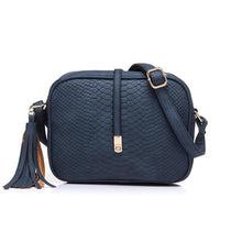 Load image into Gallery viewer, Cross-Body Pu Leather Purse For Women Blue