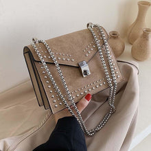 Load image into Gallery viewer, Chain Polyurethane Leather Cross-Body Bag For Women
