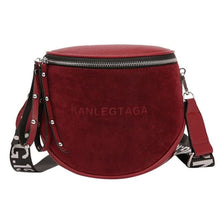 Load image into Gallery viewer, Messenger Polyurethane Leather Womens Bag Red