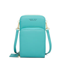 Load image into Gallery viewer, Fashion Smooth Pu Leather Wallet Purse For Women Light Green / A