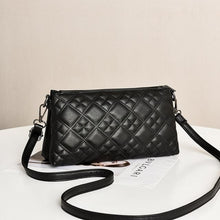 Load image into Gallery viewer, Polyurethane Leather Stylish Purse Handbag For Women Black / B