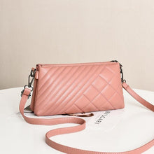 Load image into Gallery viewer, Polyurethane Leather Stylish Purse Handbag For Women Pink / A