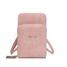 Load image into Gallery viewer, Fashion Smooth Pu Leather Wallet Purse For Women Pink / B
