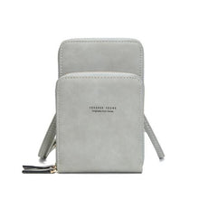 Load image into Gallery viewer, Fashion Smooth Pu Leather Wallet Purse For Women Gray / B