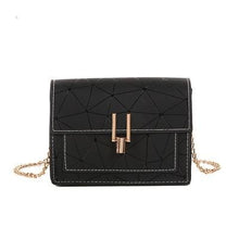 Load image into Gallery viewer, Korean Chain Strap Abstract Web Handbag For Women Black