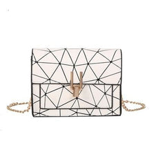 Load image into Gallery viewer, Korean Chain Strap Abstract Web Handbag For Women White