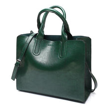Load image into Gallery viewer, Faux Leather Fashion Bag For Women Green