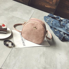 Load image into Gallery viewer, Smooth Leather Replica Queen Purse For Women Pink