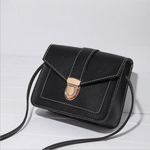 Load image into Gallery viewer, Mini Polyurethane Leather Purse Handbag For Women Black