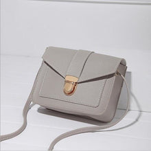 Load image into Gallery viewer, Mini Polyurethane Leather Purse Handbag For Women Grey