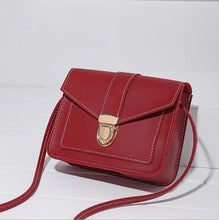Load image into Gallery viewer, Mini Polyurethane Leather Purse Handbag For Women Red