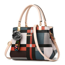 Load image into Gallery viewer, Checkered Handbag Leather Replica Bag for Women