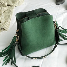 Load image into Gallery viewer, Scrub Fashion Handbag Shoulder Bag For Women Green