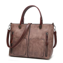 Load image into Gallery viewer, Business-Woman Leather Replica Shoulder Bag Light Pink