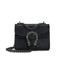 Load image into Gallery viewer, Snake Chain Purse Shoulder Bag For Women Black / S