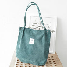 Load image into Gallery viewer, Smooth Corduroy Trendy Handbag For Women Green