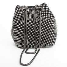Load image into Gallery viewer, Bright Shoulder Bag Chain Strap Purse For Women Black