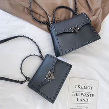 Load image into Gallery viewer, Edgy Elegant Fashion Handbag For Women Gray / Large