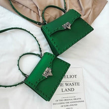 Load image into Gallery viewer, Edgy Elegant Fashion Handbag For Women Green / Large