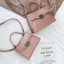 Load image into Gallery viewer, Edgy Elegant Fashion Handbag For Women Pink / Large