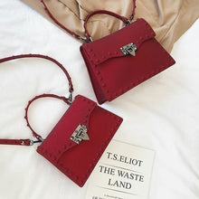 Load image into Gallery viewer, Edgy Elegant Fashion Handbag For Women Red / Large