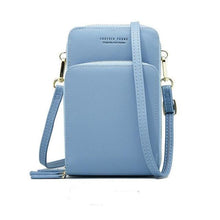 Load image into Gallery viewer, Fashion Smooth Pu Leather Wallet Purse For Women Blue / A