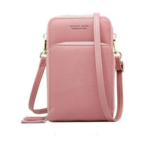 Load image into Gallery viewer, Fashion Smooth Pu Leather Wallet Purse For Women Pink / A