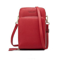 Load image into Gallery viewer, Fashion Smooth Pu Leather Wallet Purse For Women Red / A
