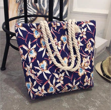 Load image into Gallery viewer, Canvas Casual Graffiti Shoulder Bag For Women J